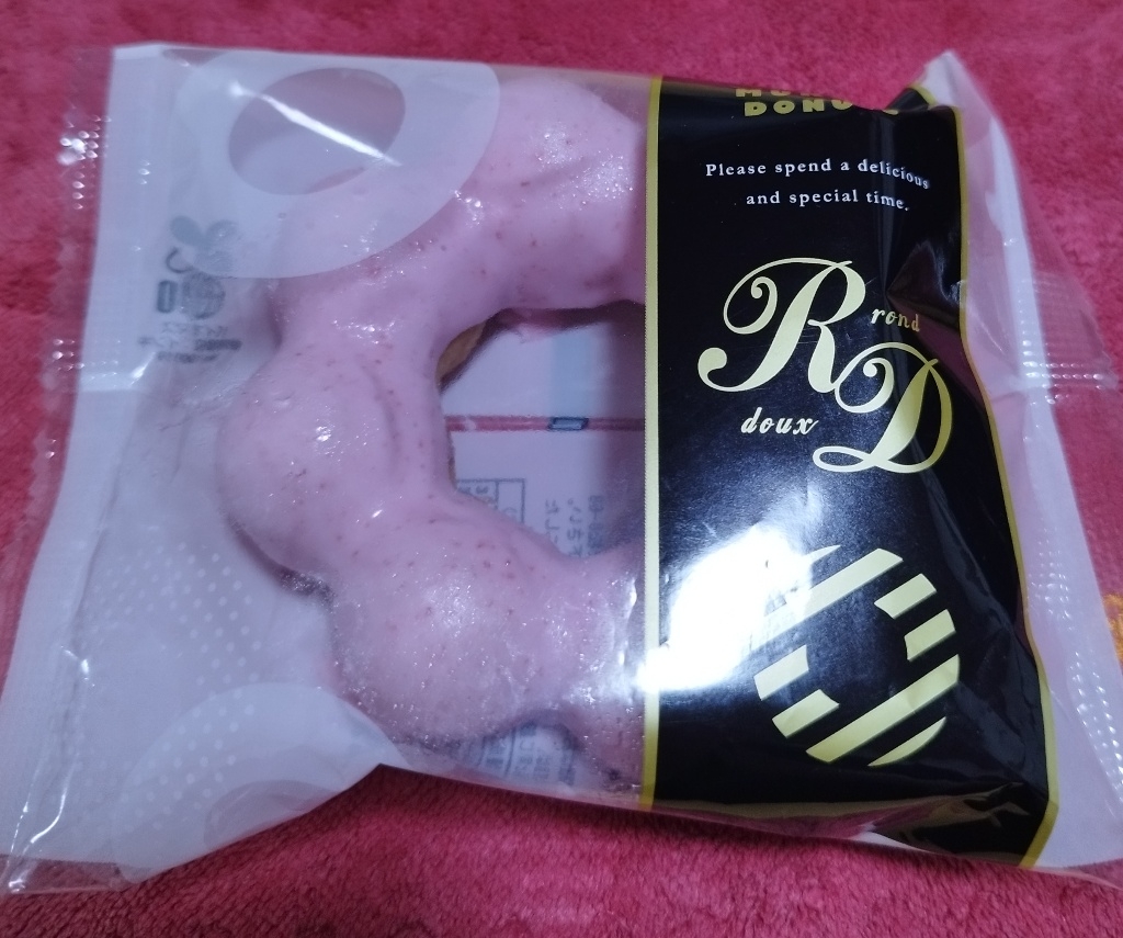 TESOLIFE特搜商城 MURASE SEIKA CRINKLE STRAWBERRY DOUGHNUT 192244