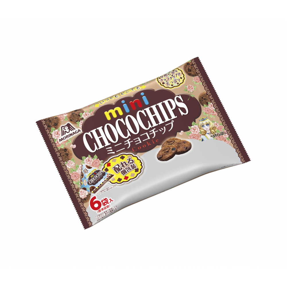 TESOLIFE特搜商城 MORINAGA MINI CHOCOLATE CHIPS COOKIES PETIT PACK 104G