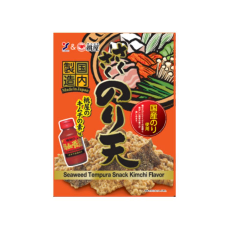 TESOLIFE特搜商城 YAMAEI SAKUSAKU NORITEN FRIED SEAWEED KIMCHI 70G
