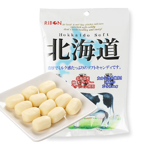 新発売の Milk Farm Hokkaido RIBON Soft TESOLIFE特搜商城 - 110g Candy ドリンク