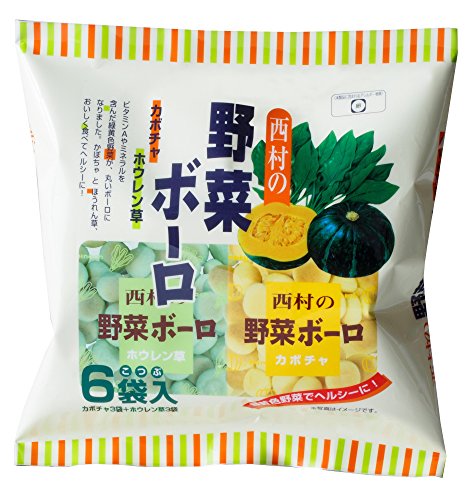 Nishimura Eisei Boro Vegtable g 6packets Pumpkin 3packets Spinach 3packets Tesolife特搜商城