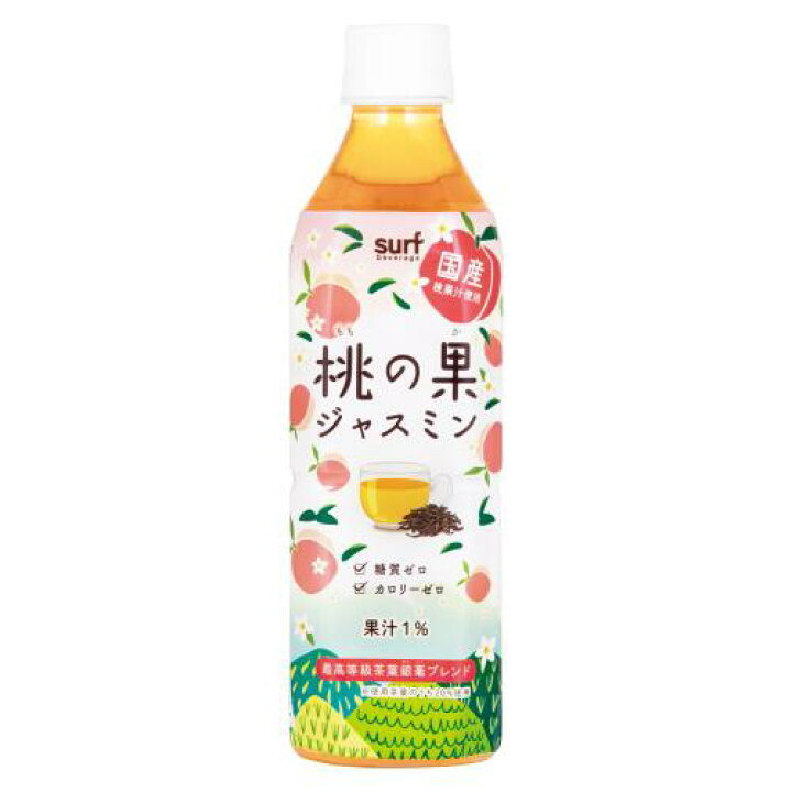 TESOLIFE特搜商城 SURF BEVERAGE BLEND OF PEACH JUICE AND J