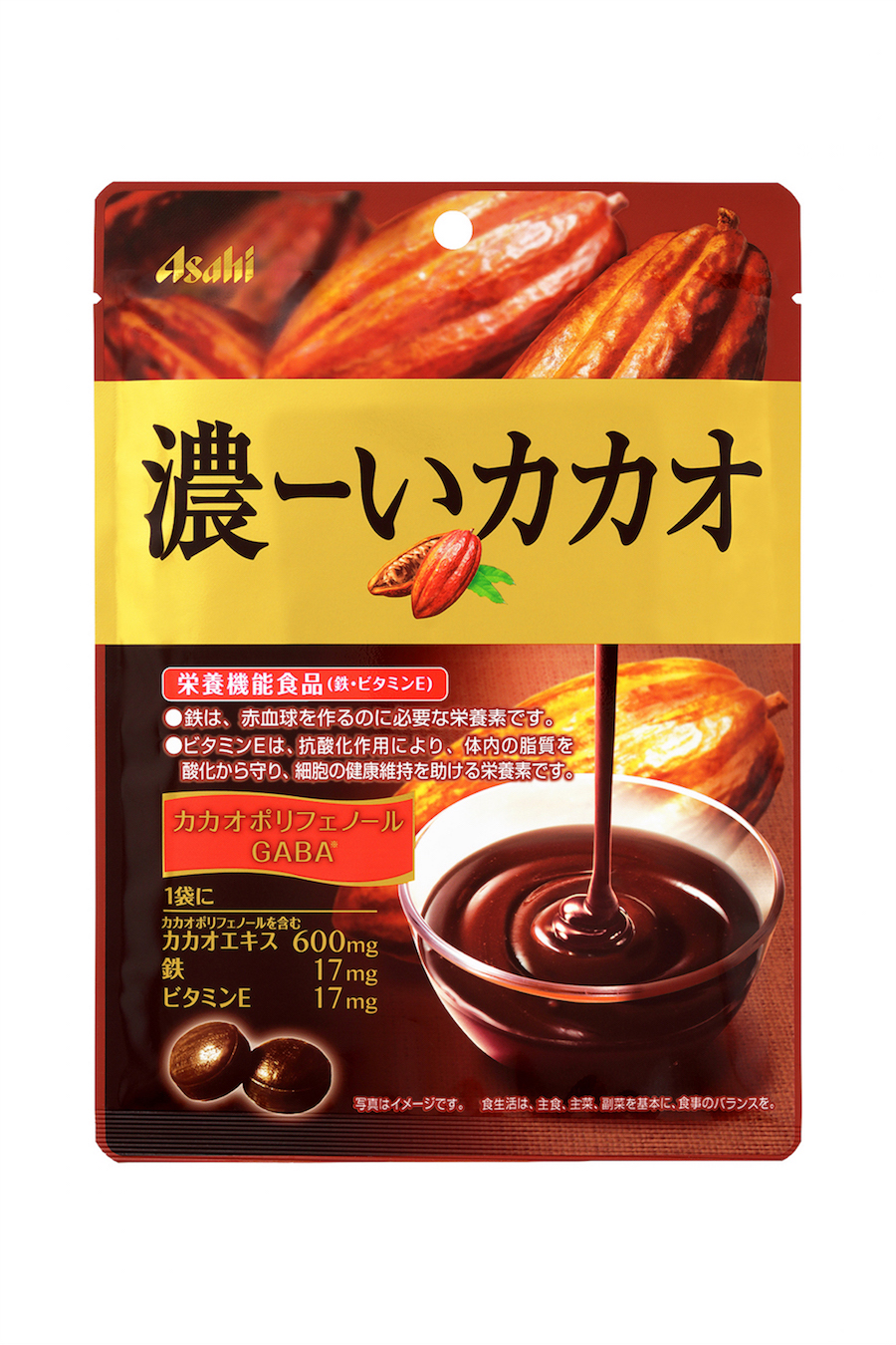 TESOLIFE特搜商城 ASAHI FOOD KOI CACAO CANDY 88G
