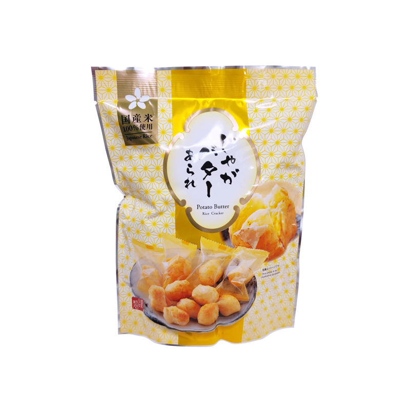 菓子 OK MORIHAKU JYAGA BUTTER ARARE - TESOLIFE特搜商城