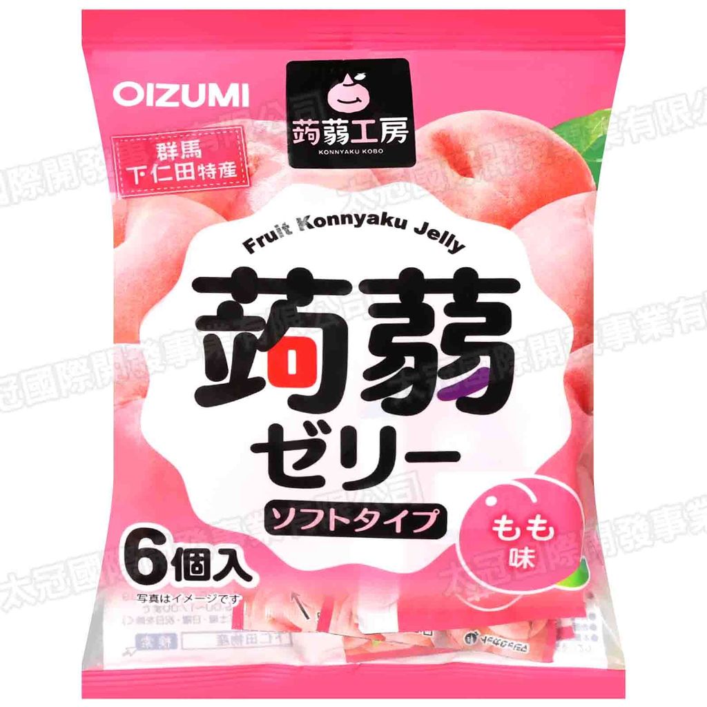 TESOLIFE特搜商城 SHIMONITA KONJAC JELLY PEACH