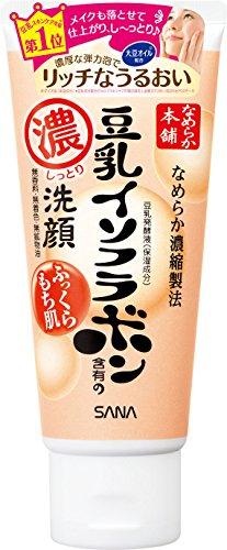 TESOLIFE特搜商城SANA NAMERAKA ISOFLAVONE Moist Face Cleansing Foam