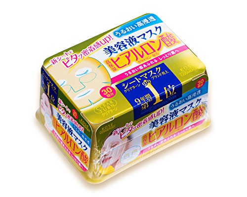 TESOLIFE特搜商城KOSE CLEAR TURN Essence Facial Mask Hyaluronic
