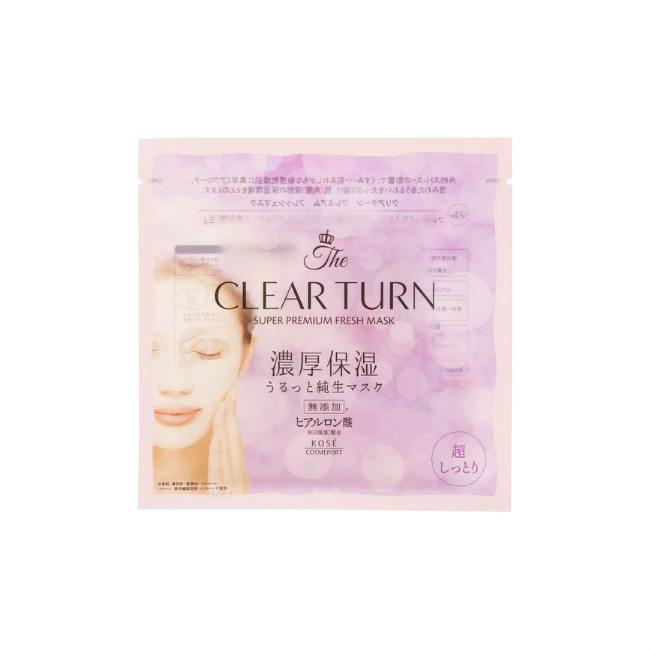 TESOLIFE特搜商城 KOSE CLEAR TURN SUPER PREMIUM FRESH MASK SUPER