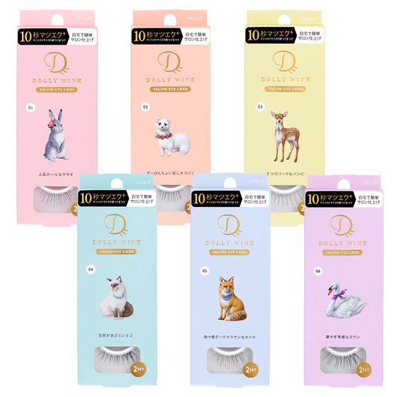 KOJI DOLLY WINK SALON EYE LASH NO1 BUNNY - TESOLIFE特搜商城