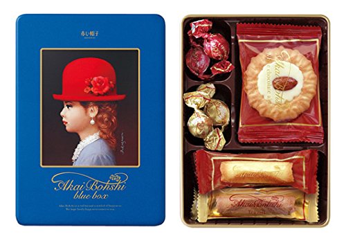 TESOLIFE特搜商城 AKAI BOHSHI GIFT COOKIES BLUE 10P 68G