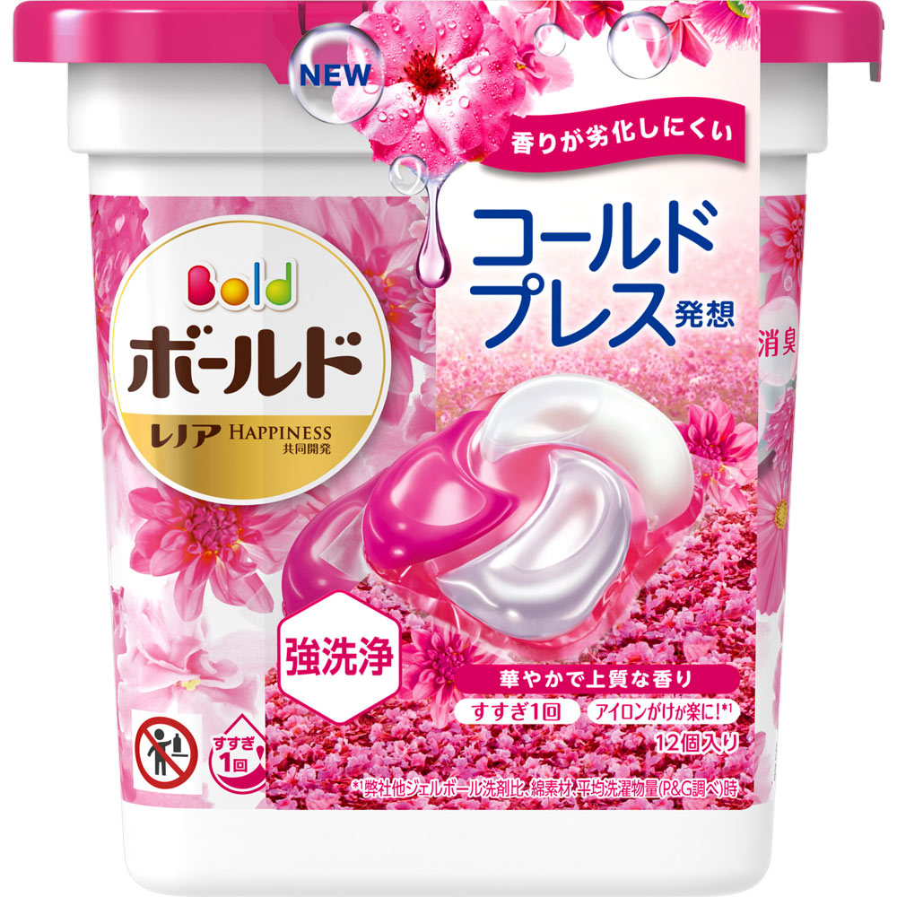 TESOLIFE特搜商城 P&G BOLD GEL BALL 4IN1 PREM BLOSSOM A-160 A-194