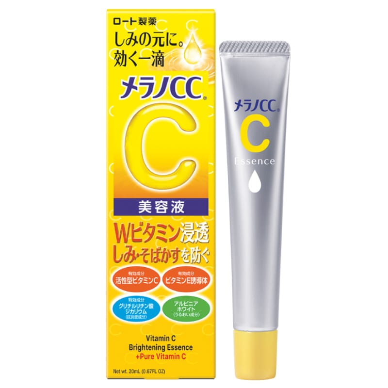 TESOLIFE特搜商城 ROHTO MELANO CC VITAMIN C BRIGHTENING ES
