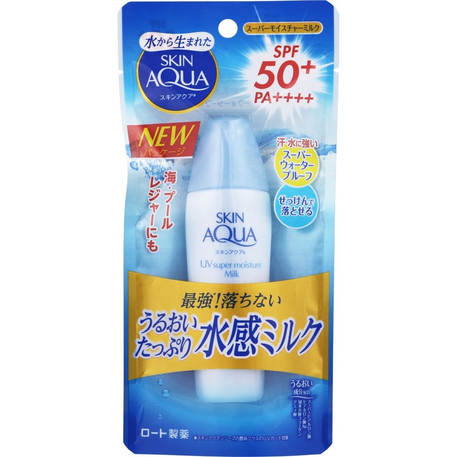 TESOLIFE特搜商城 ROHTO SKIN AQUA SUPER MOISTURE MILK