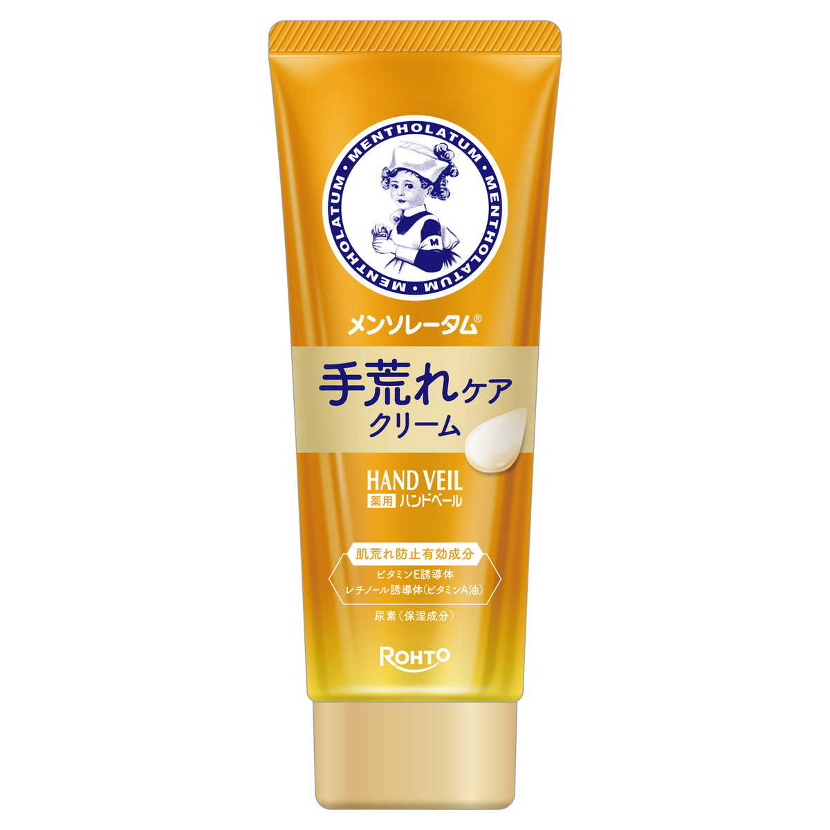 TESOLIFE特搜商城 ROHTO MENTHOLATUM HAND VEIL HAND CARE CREAM M-452