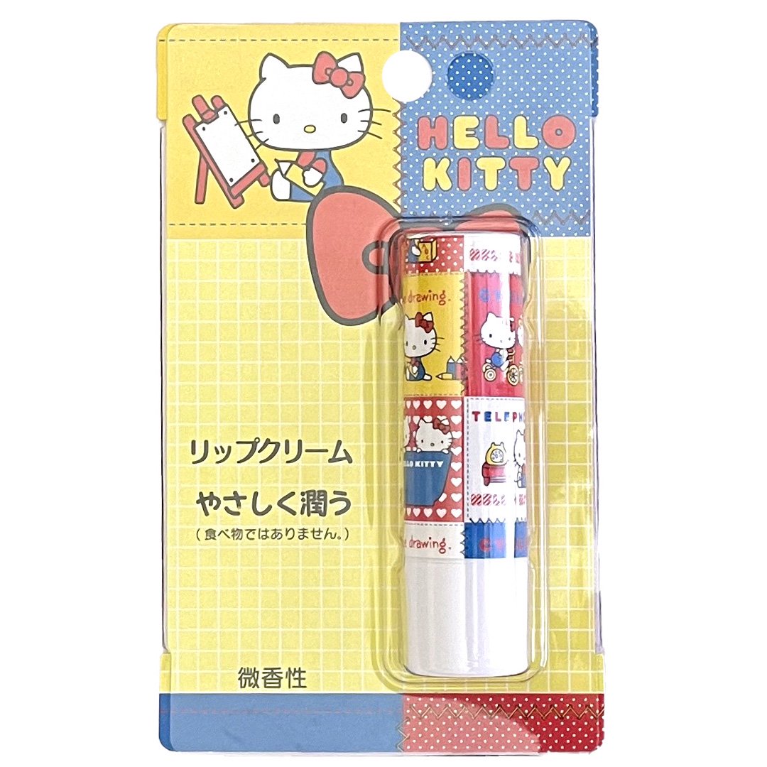TESOLIFE特搜商城 ASUNARO HELLO KITTY LIP CREAM SKETCH