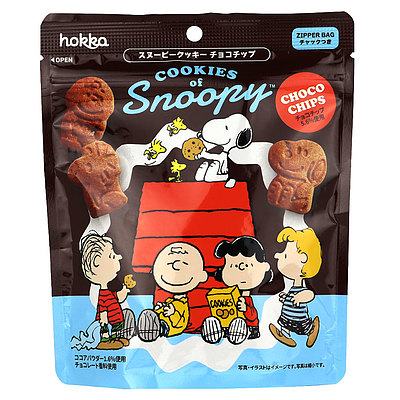 TESOLIFE特搜商城 HOKKA SNOOPY CHOCO CHIP COOKIE