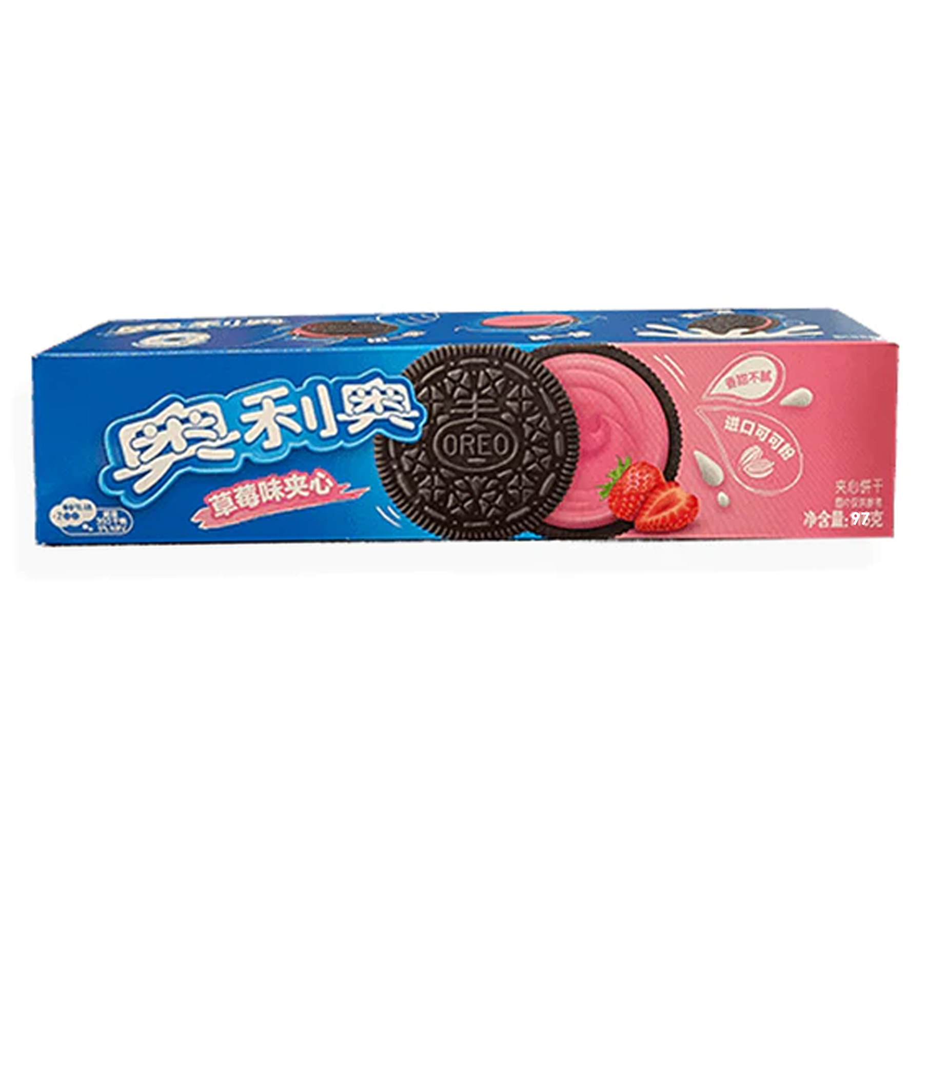 TESOLIFE特搜商城 OREO SANDWICH BISCUIT STRAWBERRY