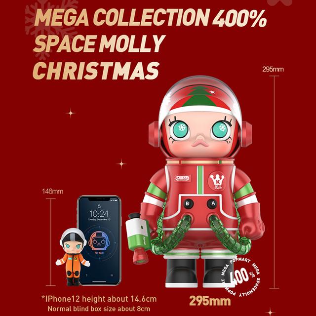 最安値POPMART MEGA MOLLY 400% Christmas Amazon.com: POP MART MEGA Space Molly 400% Christmas 2024