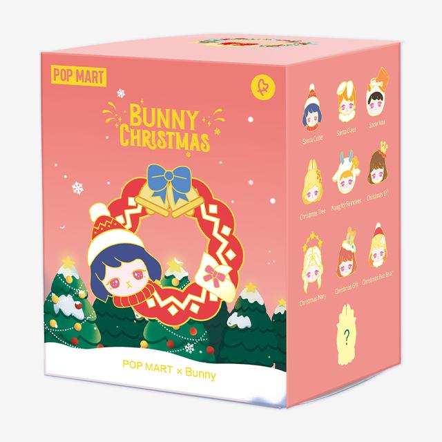 TESOLIFE特搜商城 POPMART BUNNY CHRISTMAS BLIND BADGE