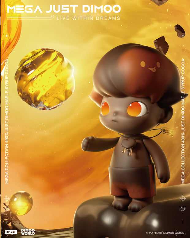 POPMART MEGA 400% JUST DIMOO MAPLE SYRUP - TESOLIFE特搜商城