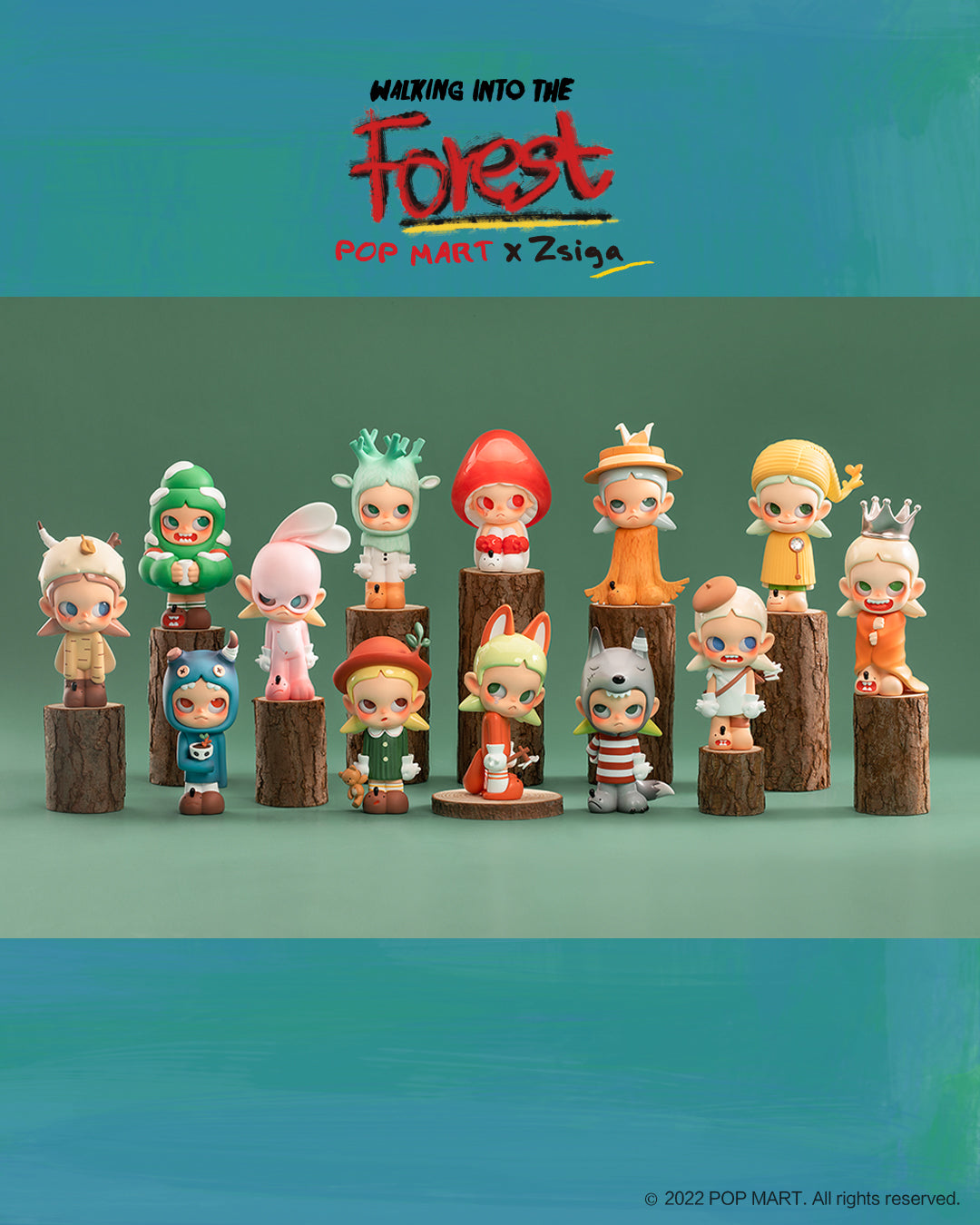 POPMART ZSIGA WALKING INTO THE FOREST - TESOLIFE特搜商城