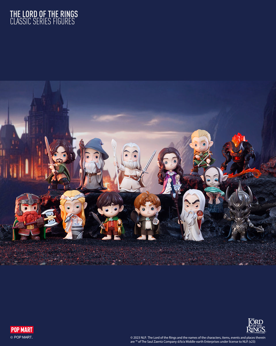 TESOLIFE特搜商城 POPMART THE LORD OF THE RINGS CLASSIC SERIES