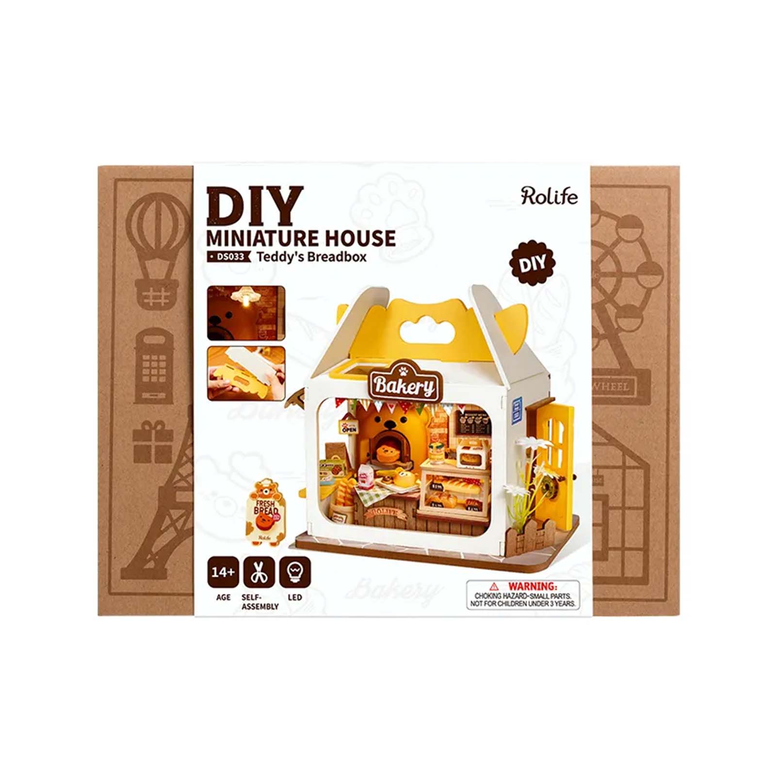 TESOLIFE特搜商城 ROLIFE TEDDYS BREADBOX