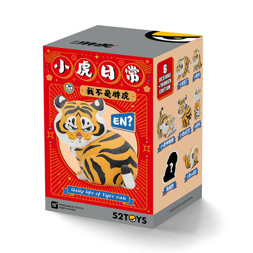 TESOLIFE特搜商城 52TOYS BU2MA PANGHU TIGER CLUB