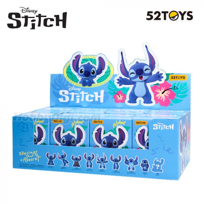 TESOLIFE特搜商城 52TOYS DISNEY STITCH WEIRD CUTE