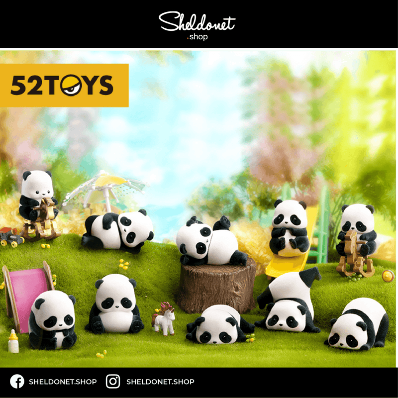 TESOLIFE特搜商城 52TOYS PANDA ROLL DAILY LIFE