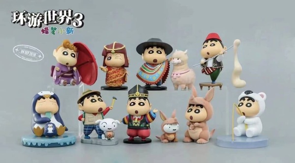BaBa-chan商品 LDCX Shin Chan Ranch Story Plush Blind Box Vol.3 Series 蜡笔小新搪