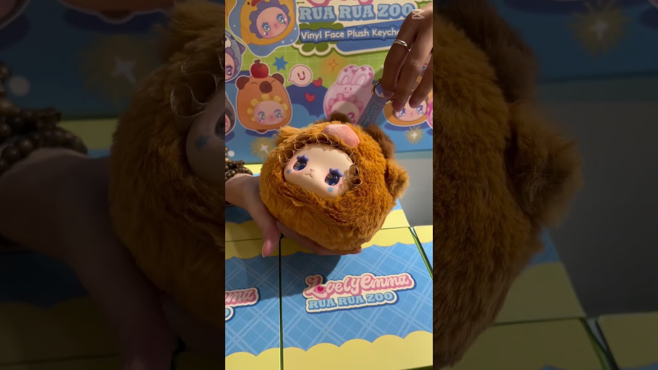 TESOLIFE特搜商城 MJ STUDIO EMMA RUA RUA ZOO SERIES PLUSHIES CN1-1-27