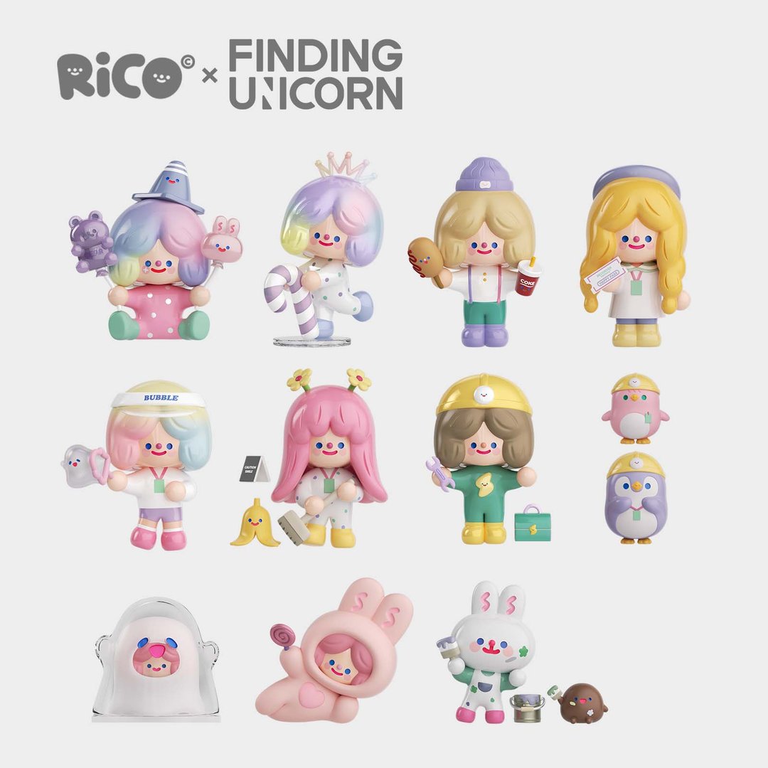 TESOLIFE特搜商城 FINDING UNICORN X RICO HAPPY FACTORY