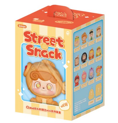 TESOLIFE特搜商城 JOTOYS QKID STREET SNACK SERIES