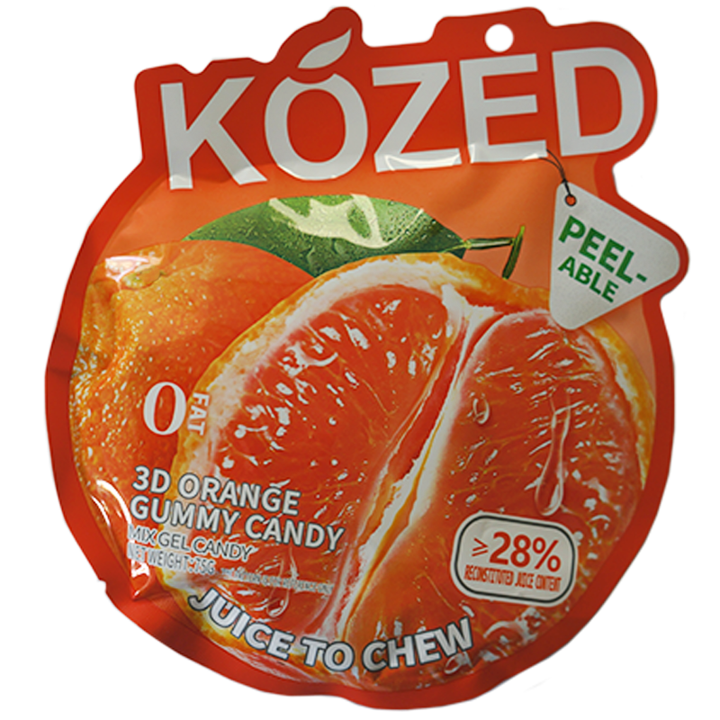 KOZED PEELABLE GUMMY CANDY ORANGE - TESOLIFE特搜商城