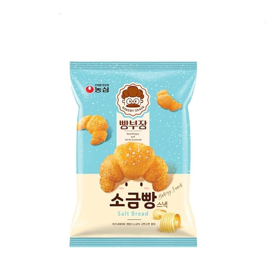 TESOLIFE特搜商城 NONGSHIM CROISSANT SNACK SALTED BUTTER