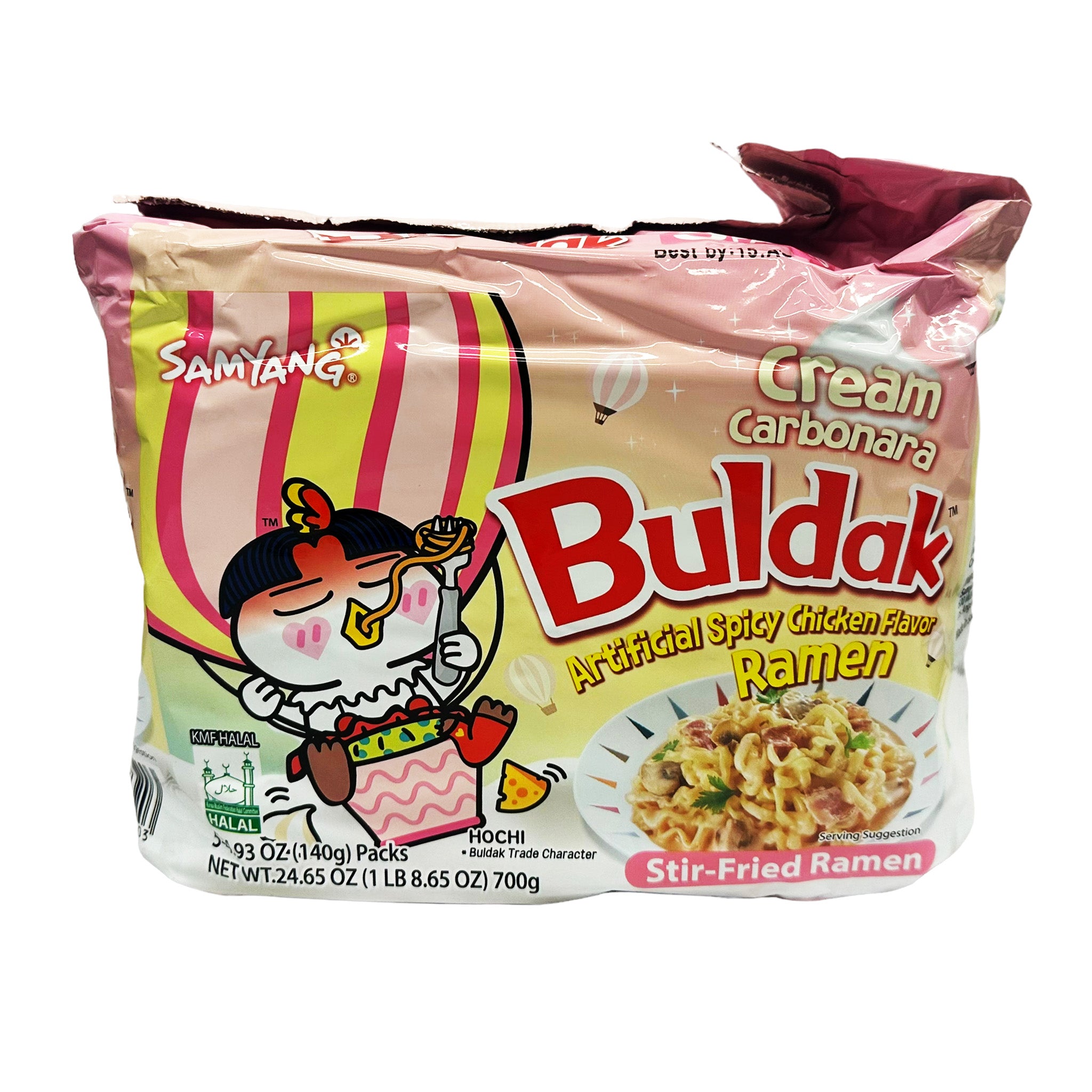 TESOLIFE特搜商城 SY ARTIFICIAL SPICY CHICKEN CREAM CARBON 5P