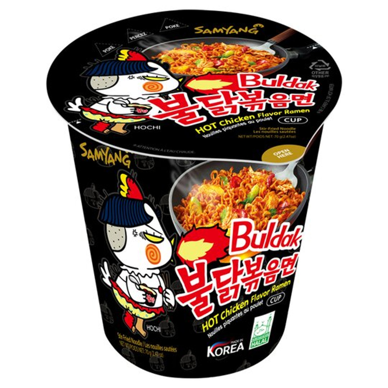TESOLIFE特搜商城 SY ARTIFICIAL SPICY CHIC RAMEN CUP