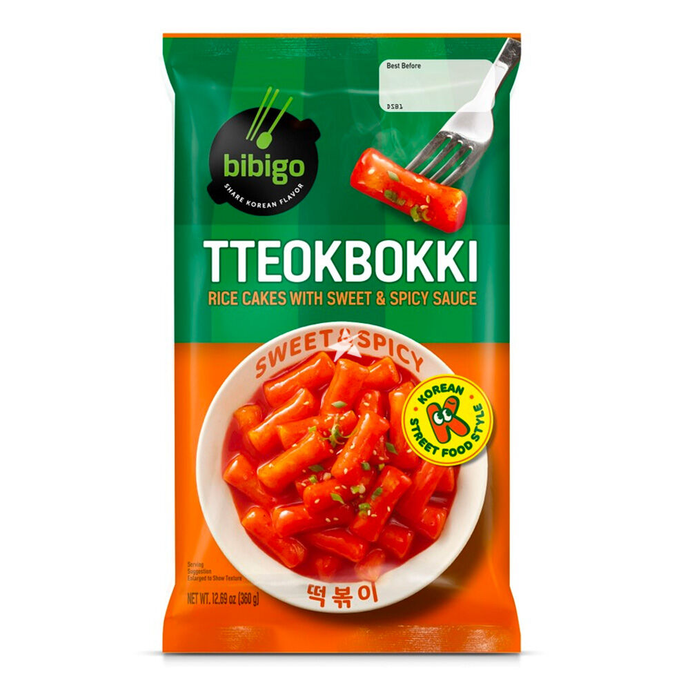 TESOLIFE特搜商城 CJ BIBIGO TTEOKBOKKI POUCH SWEET SPICY