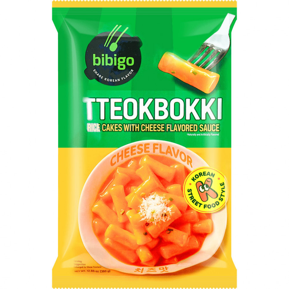 づこ No1 TESOLIFE特搜商城 CJ BIBIGO TTEOKBOKKI POUCH CHEESE FLAVOR