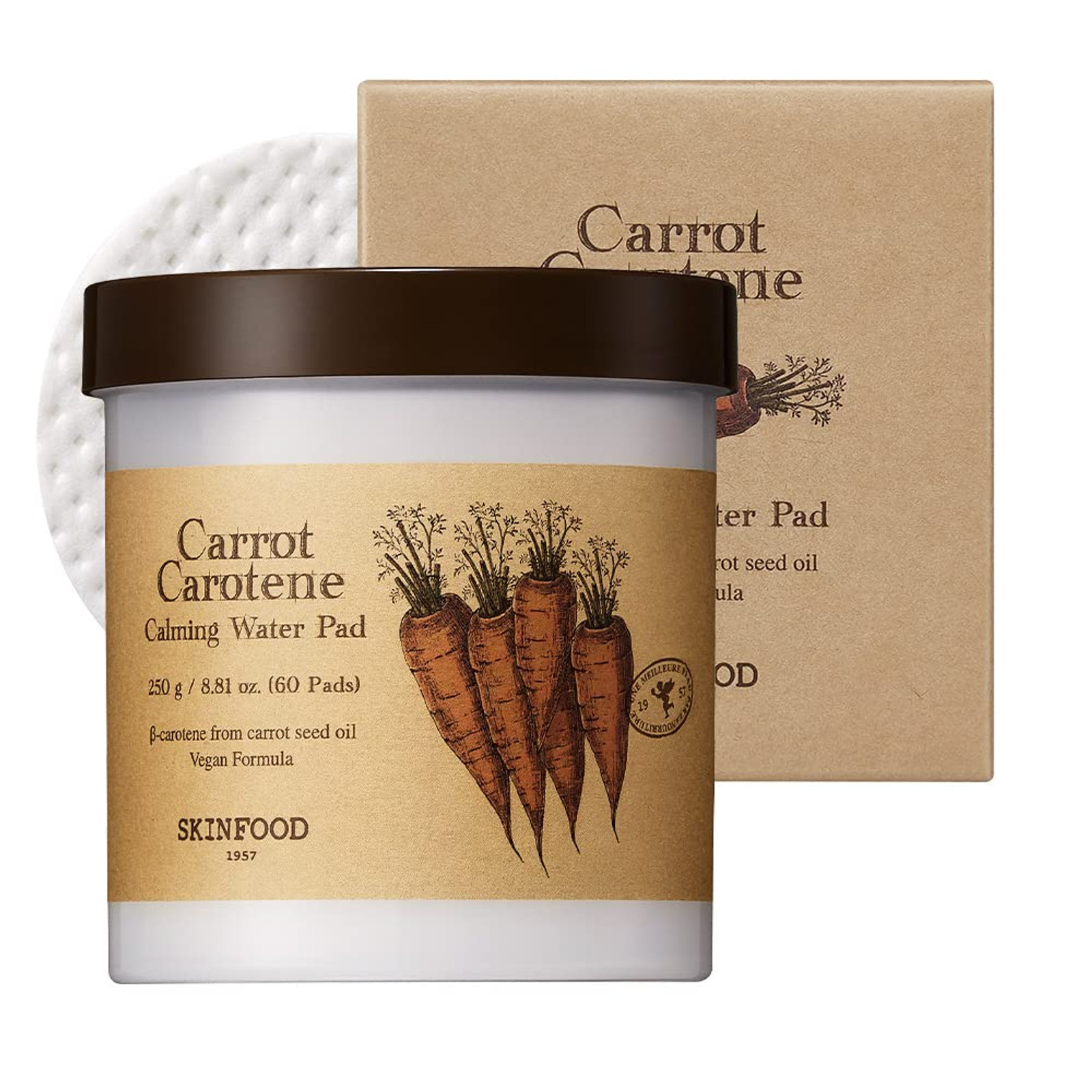 TESOLIFE特搜商城 SKINFOOD CARROT CAROTENE CALMING PAD