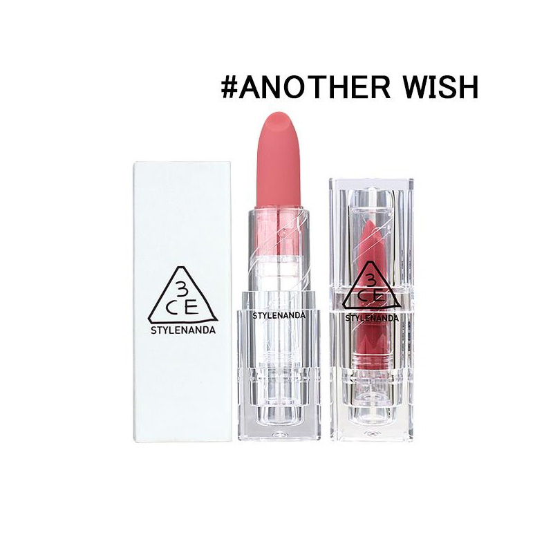 TESOLIFE特搜商城 3CE MATTE LIPSTICK ANOTHER WISH