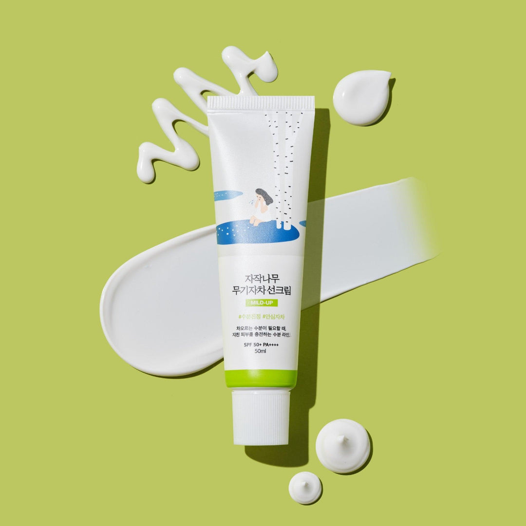 TESOLIFE特搜商城 ROUND LAB BIRCH JUICE MOISTURIZING MILD UP SUNSCREEN