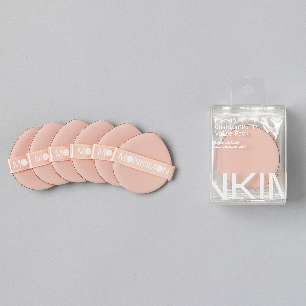 爆買いしたくなる CUSHION MAKEUP MONKIMON PUFF TESOLIFE特 - MM-0014 PACK VALUE トップス