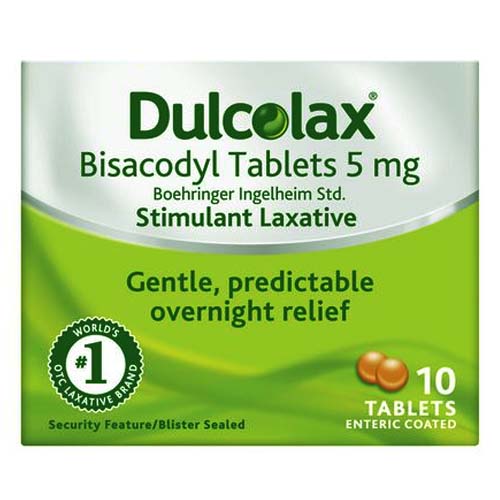 Dulcolax tablets price