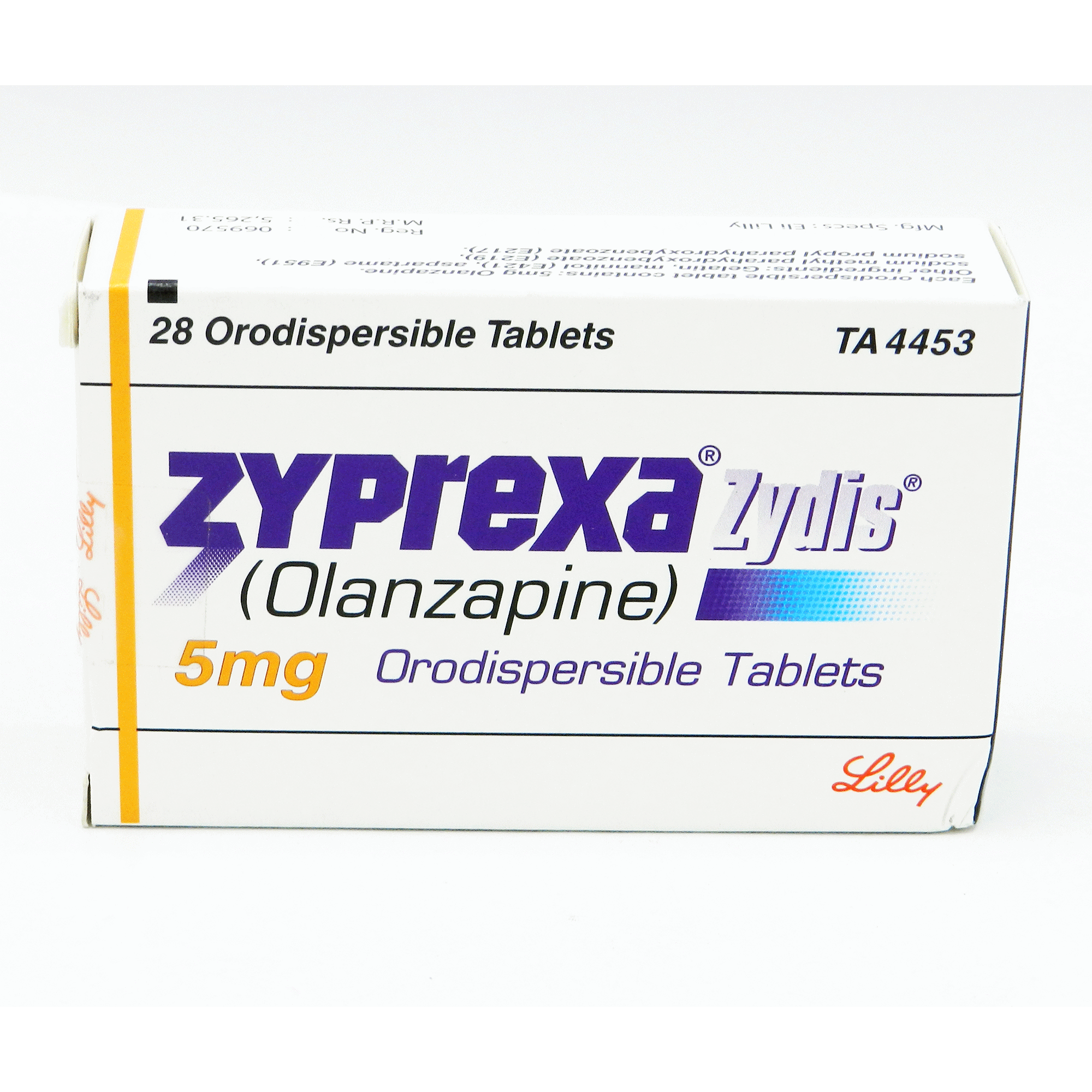 Zyprexa Zydis 5 Mg Olanzapine