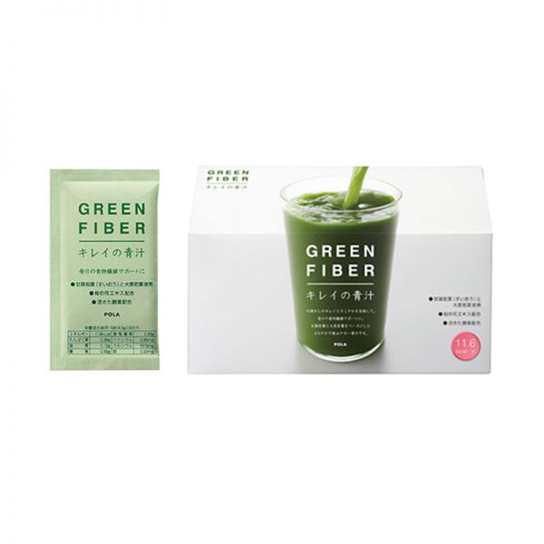 日本pola宝丽樱花蜜大麦若叶青汁酵素60包补充纤维素钙 Tesolife特搜商城