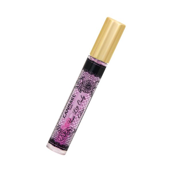 井田canmake 美容液变色蕾丝透明唇蜜唇彩03粉紫色 Tesolife特搜商城