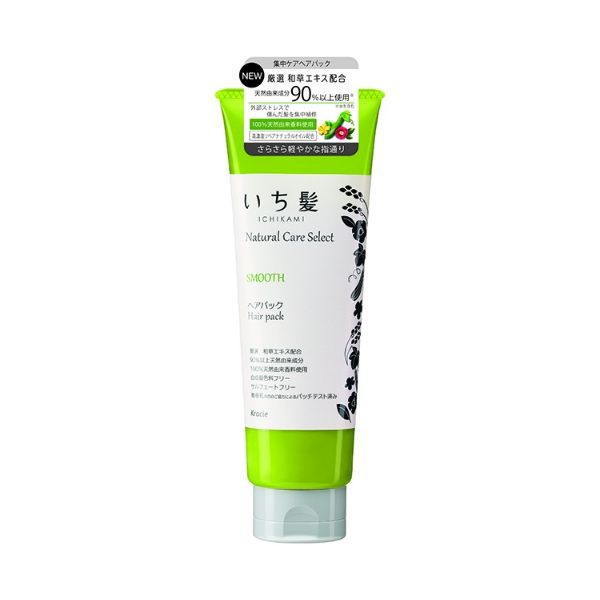 Kracie Ichikami Natural Care Select Smooth Hair Pack 180g