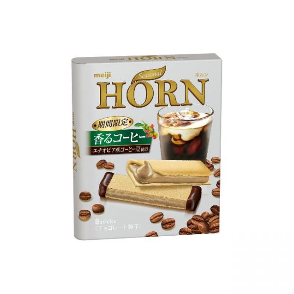 日本meiji明治horn咖啡夹心饼干 Tesolife特搜商城